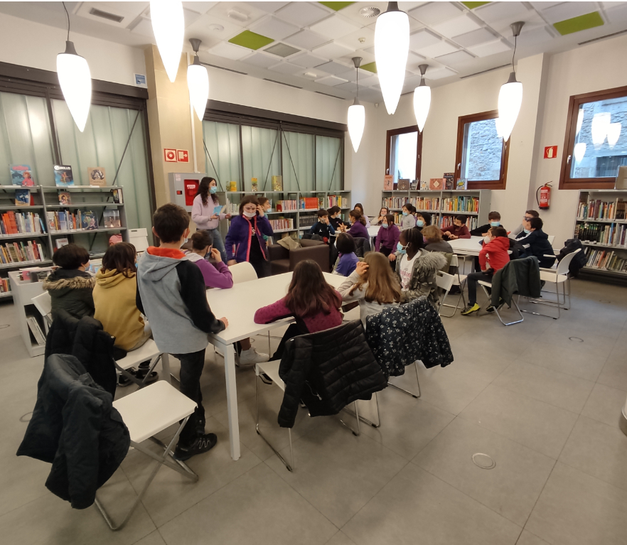 2º-4º-6º de EP: Excursión a la Biblioteca Bizenta Mogel