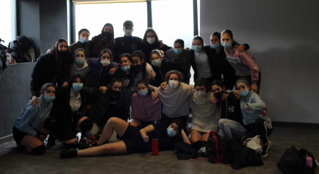 Sapuherri, ikasleek beraiek sortutako boleibol taldea: “Ondo pasatzea, gozatzea eta Durangon kirola sustatzea dira gure helburuak”