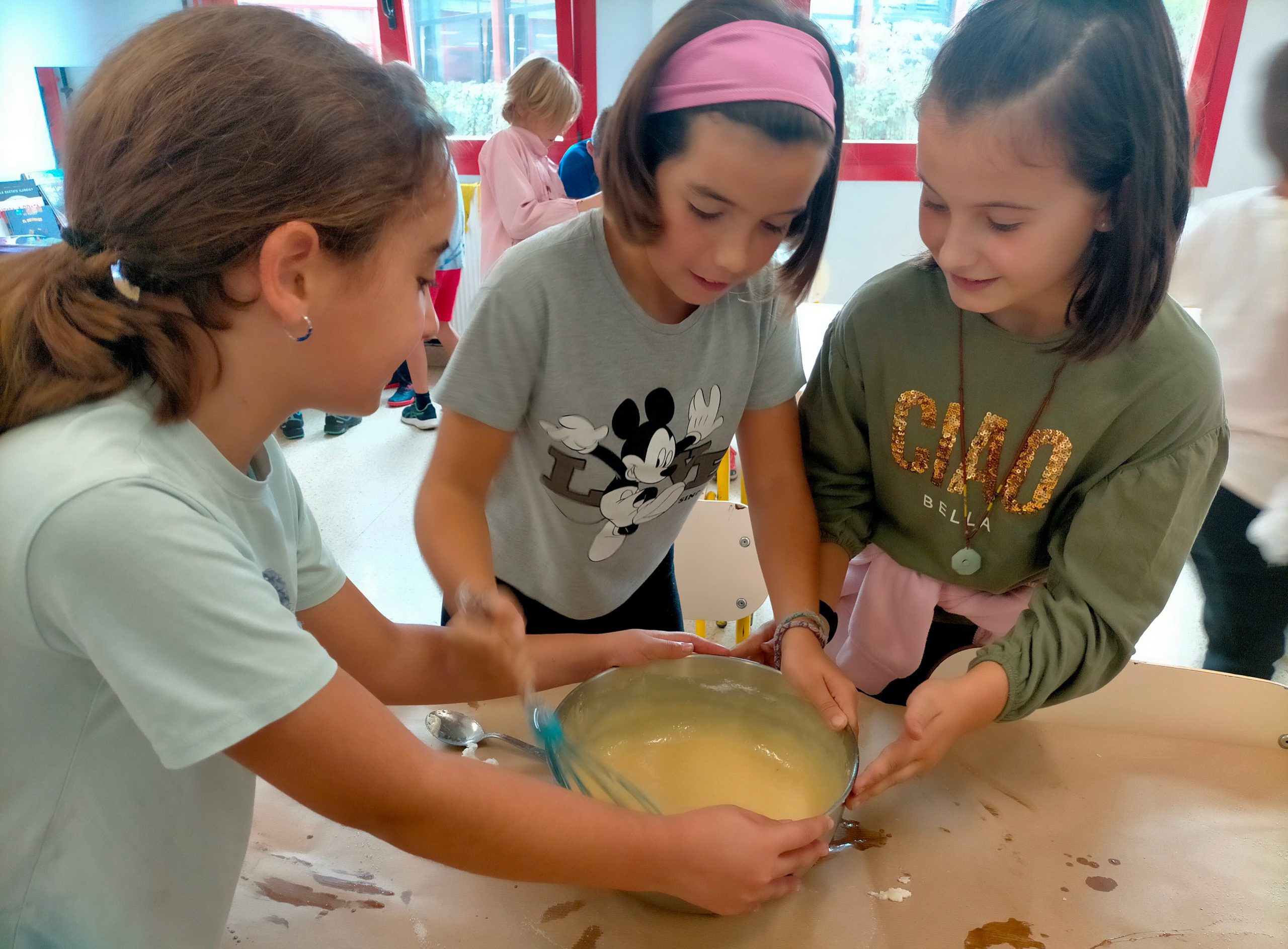 3º de EP: We made a Lemon cake!