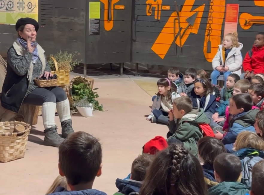 El 5 años: Visita a la casa de Olentzero