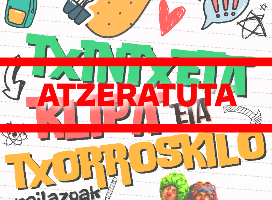 [AZKEN ORDUKOA] Gazteñerre eguna atzeratu egin da