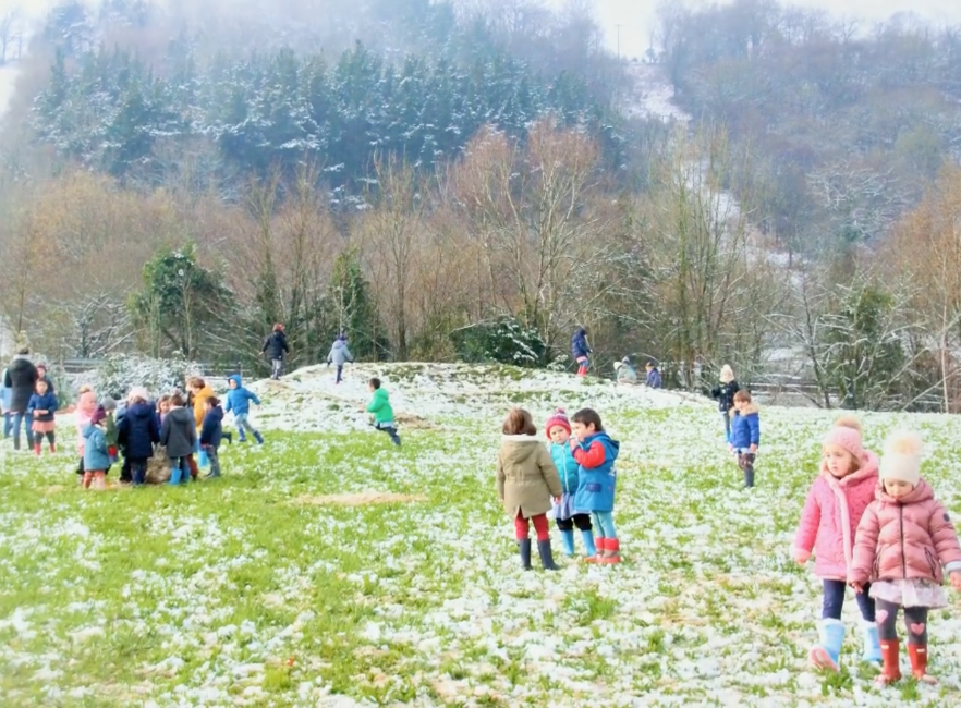 El 3 años: disfrutando del invierno
