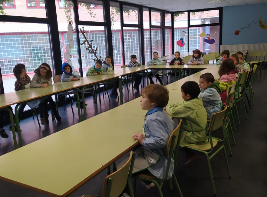 Comedor: “Con las manos en la masa”