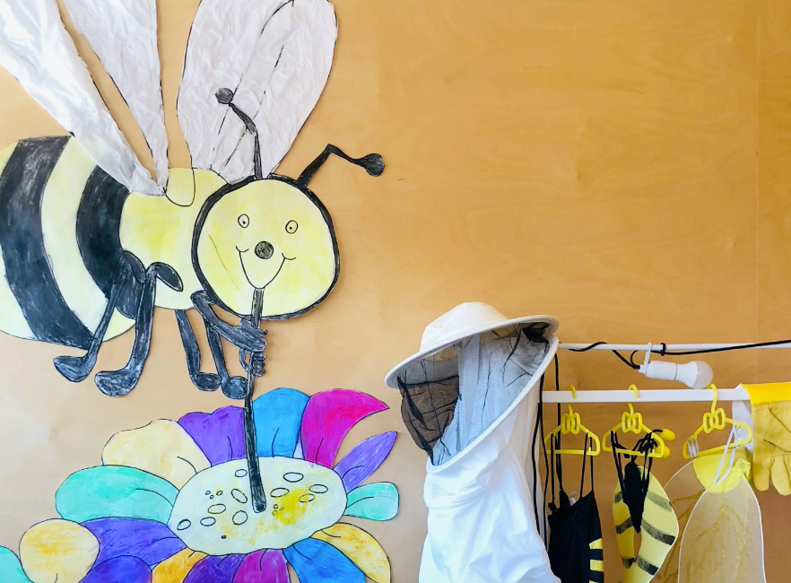 El 4 años: Aprendiendo sobre abejas