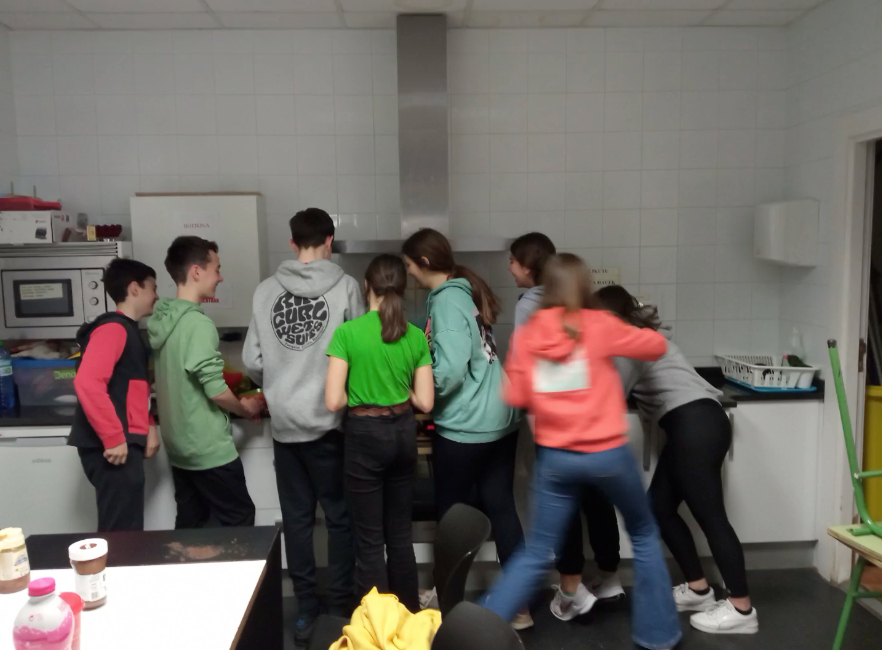 Francés: Cocinando crepas