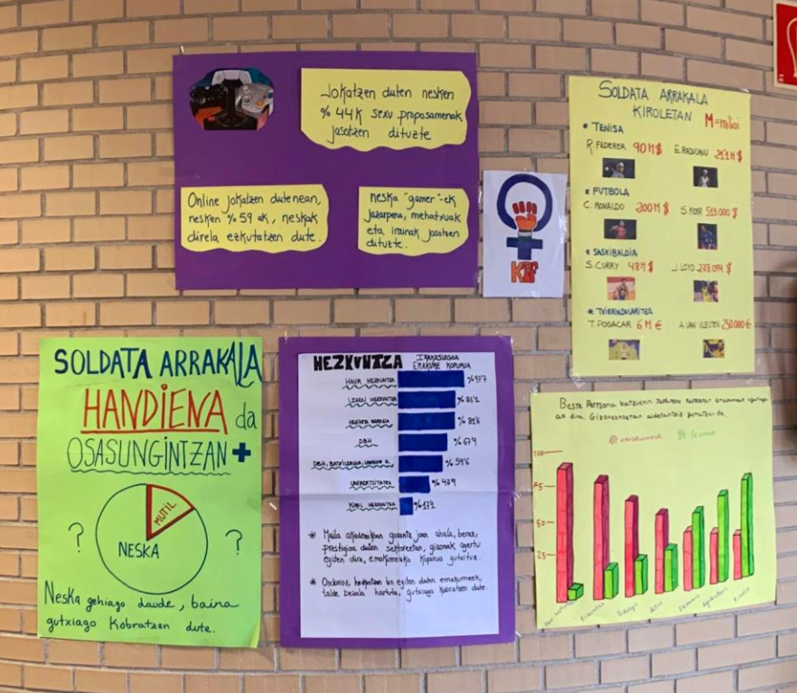 Kurutziagako Talde Feministaren erakusketa