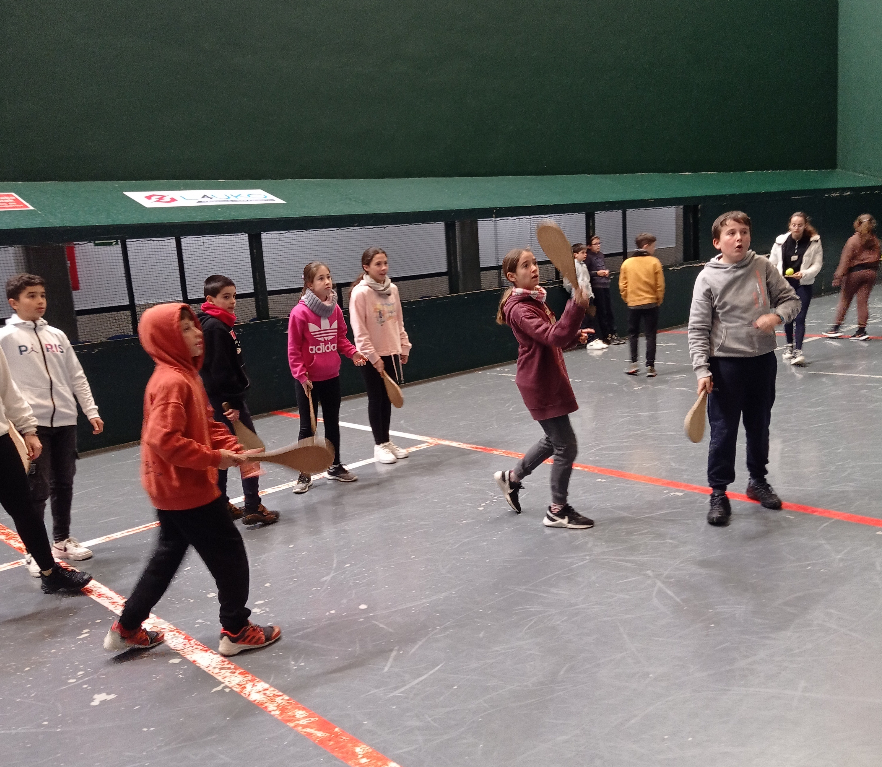 6º de EP: Conociendo las modalidades de la pelota vasca