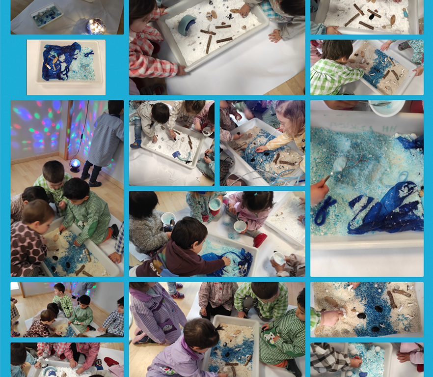 Años 1 y 2: Hemos traído la nieve a nuestra clase