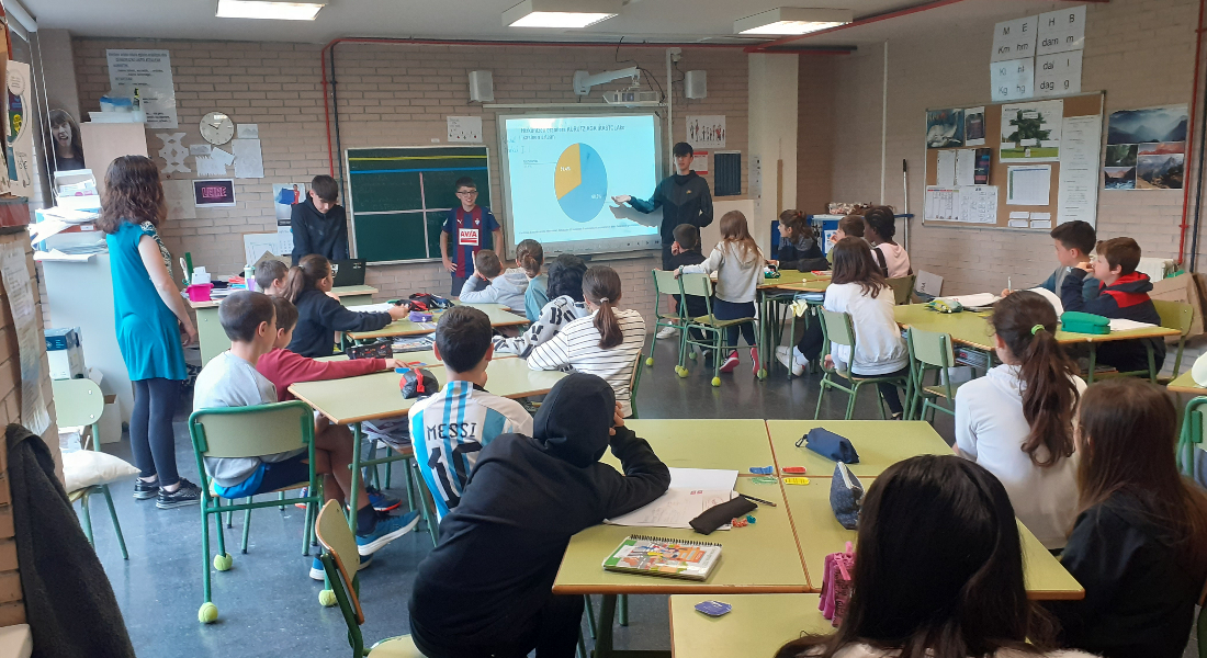 HIZPROk eta Euskara taldeak ikasleen arteko euskararen erabileraren azterketa eta hausnarketa egin dute