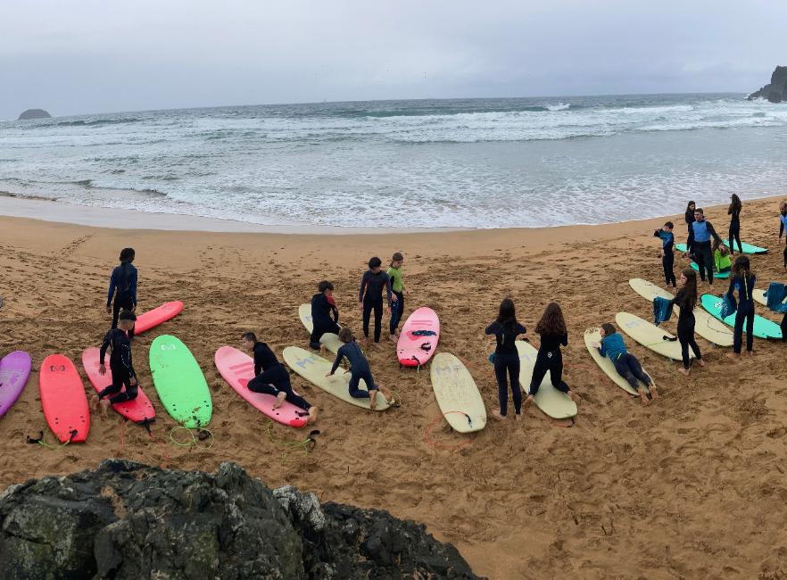 2º de ESO: Surfeando en Laga