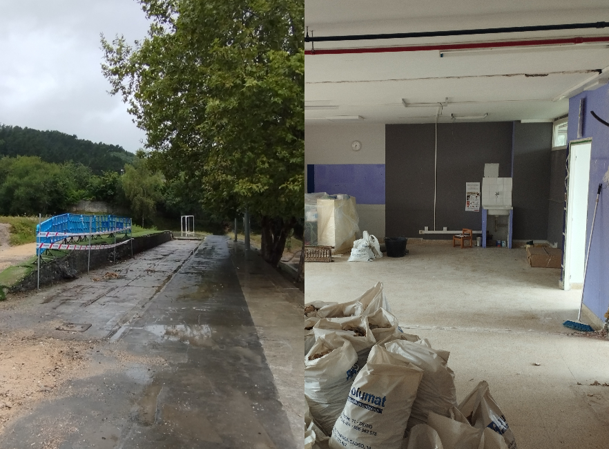 Cambios en el espacio exterior e interior en la ikastola