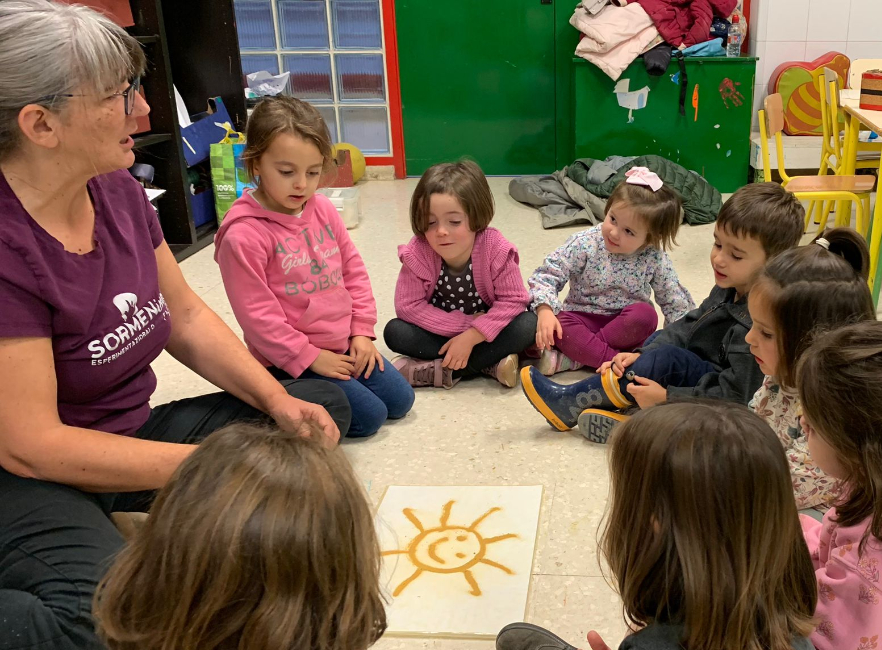 Eskolaz Kanpoko Ekintzak: Sormen tailerrean, gure buruak ezagutuz