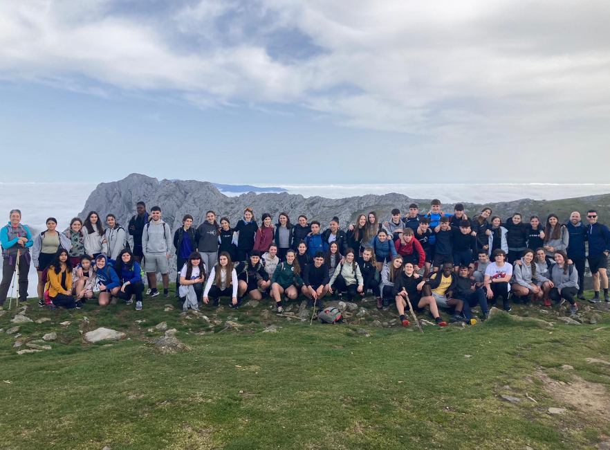 [GALERÍA DE FOTOS]: El alumnado de 4º de ESO ha realizado el recorrido Urkiola-Zabalandi-Arrazola