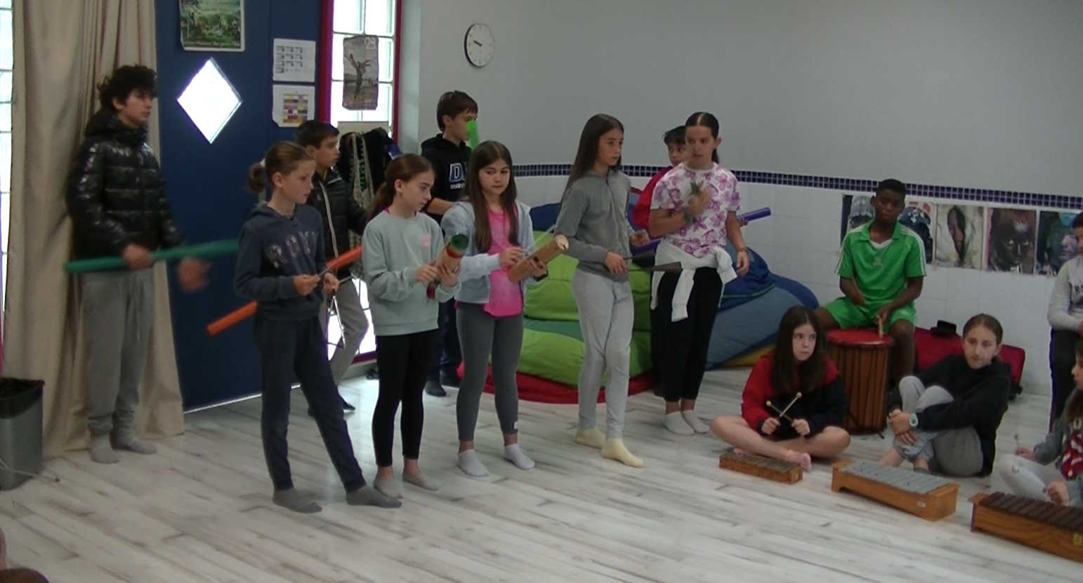 [BIDEOA]: Musika kontzertuak Lehen Hezkuntzako ikasleen eskutik