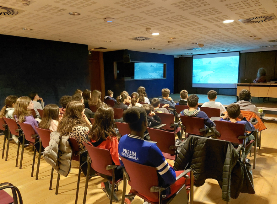 [ARGAZKI GALERIA] LH6: Zinhezba elkarteak antolatutako sentsibilizazio saioan