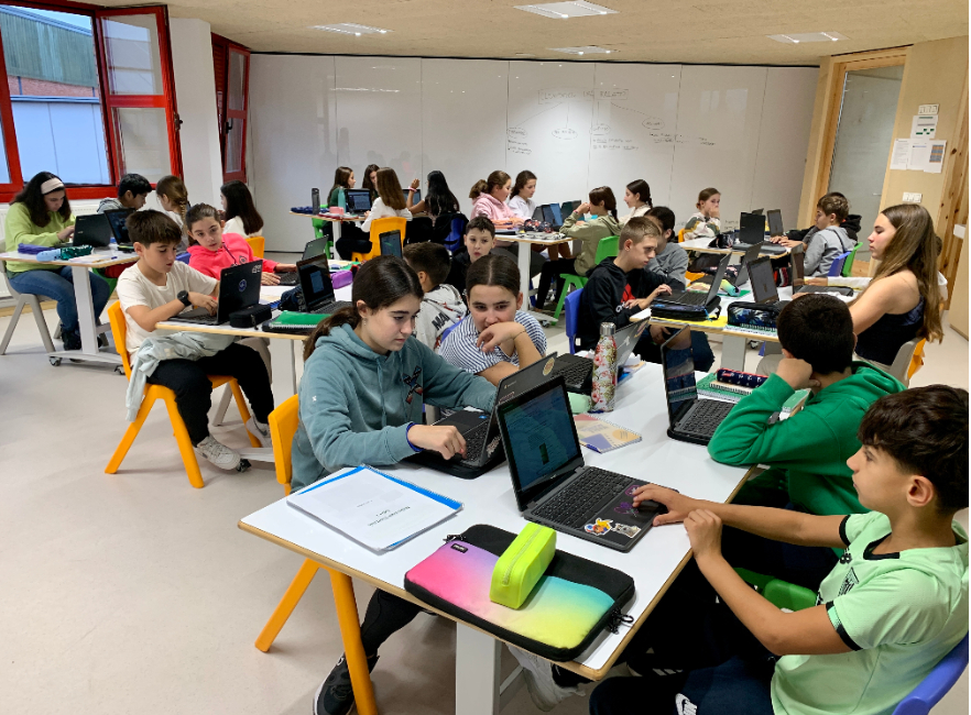 [VÍDEO]: Estrenamos aulas para cumplir con los retos pedagógicos del futuro e impulsar la convivencia y el bienestar en 1º y 2º de ESO