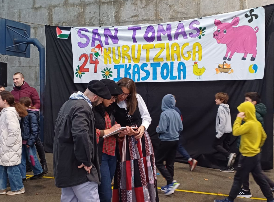 [ARGAZKI GALERIA] San Tomas Jaia ospatu dute DBHn