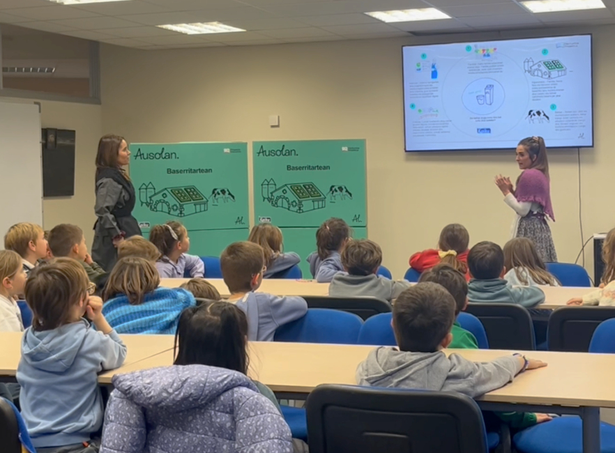 [BIDEOA] Bazkalostea: Baserriko bizitza ezagutzen