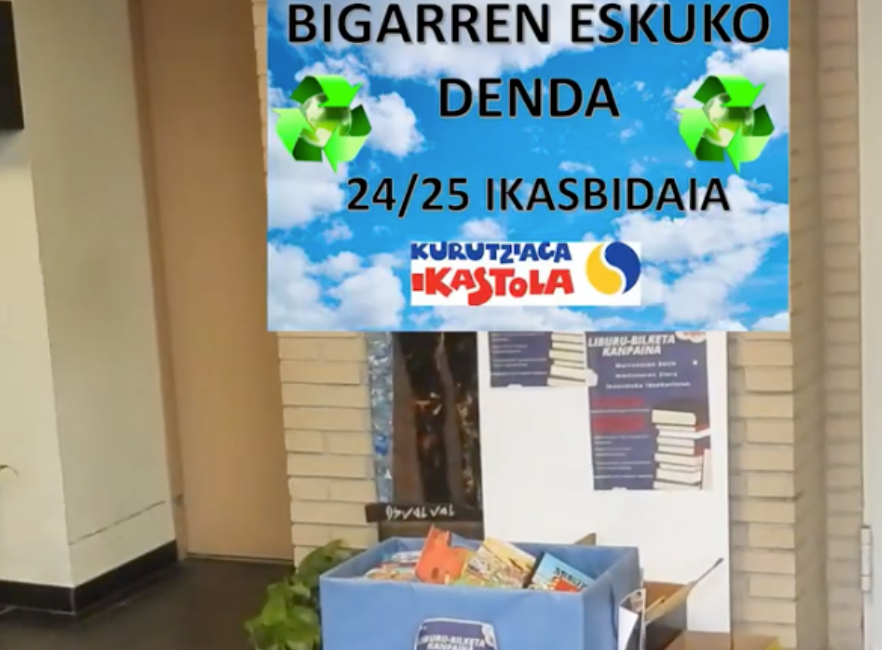 [BIDEOA] DBH4: Ikasbidaiarako bigarren eskuko azoka prestatzen