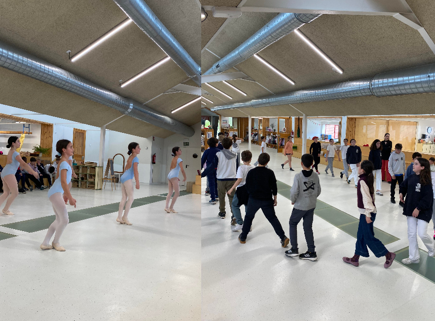 [ARGAZKI GALERIA] LH6ko ikasleek erakustaldia eskaini zuten HH5eko ikasleen aurrean