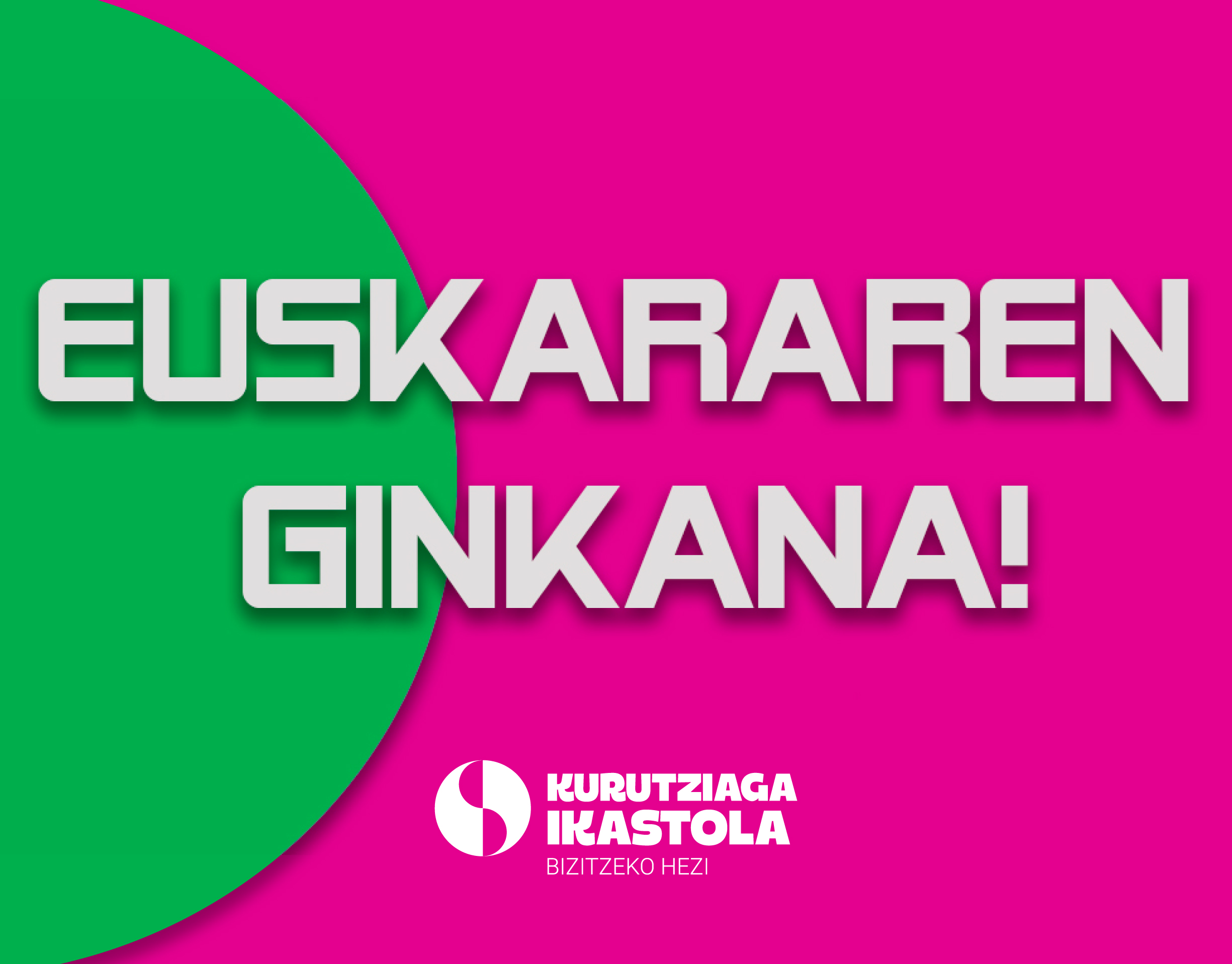 Euskararen Ginkana: Bueno ba listo, bukatu da aurtengoa ere!