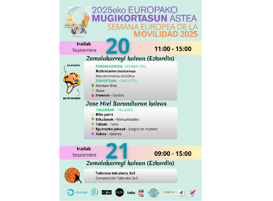 Salida ciclista dentro de la Semana de la Movilidad