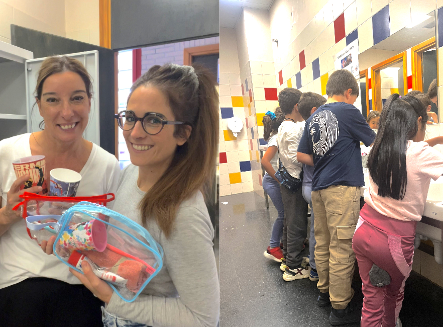 “Ekimen honek osasun integrala, ardura pertsonala eta ohitura osasuntsuen garrantzia barneratzen laguntzen die ikasleei”