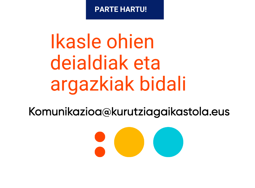 Ikasle ohien ekimenetako argazkiak bidali