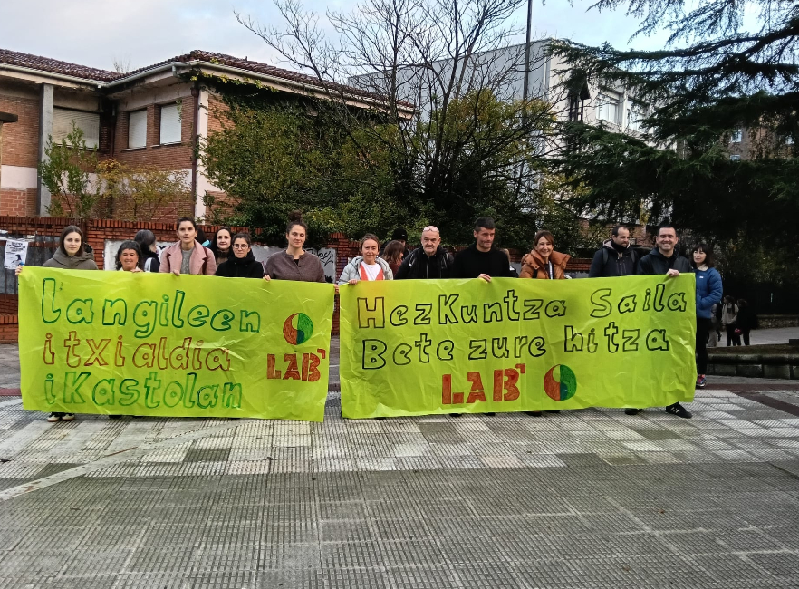 Itxialdia Hezkuntza Sailaren Akordio Laborala dela eta