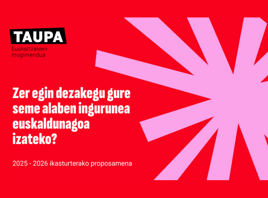 Familiak aktibatzeko ekimena, Taupa mugimenduaren eskutik